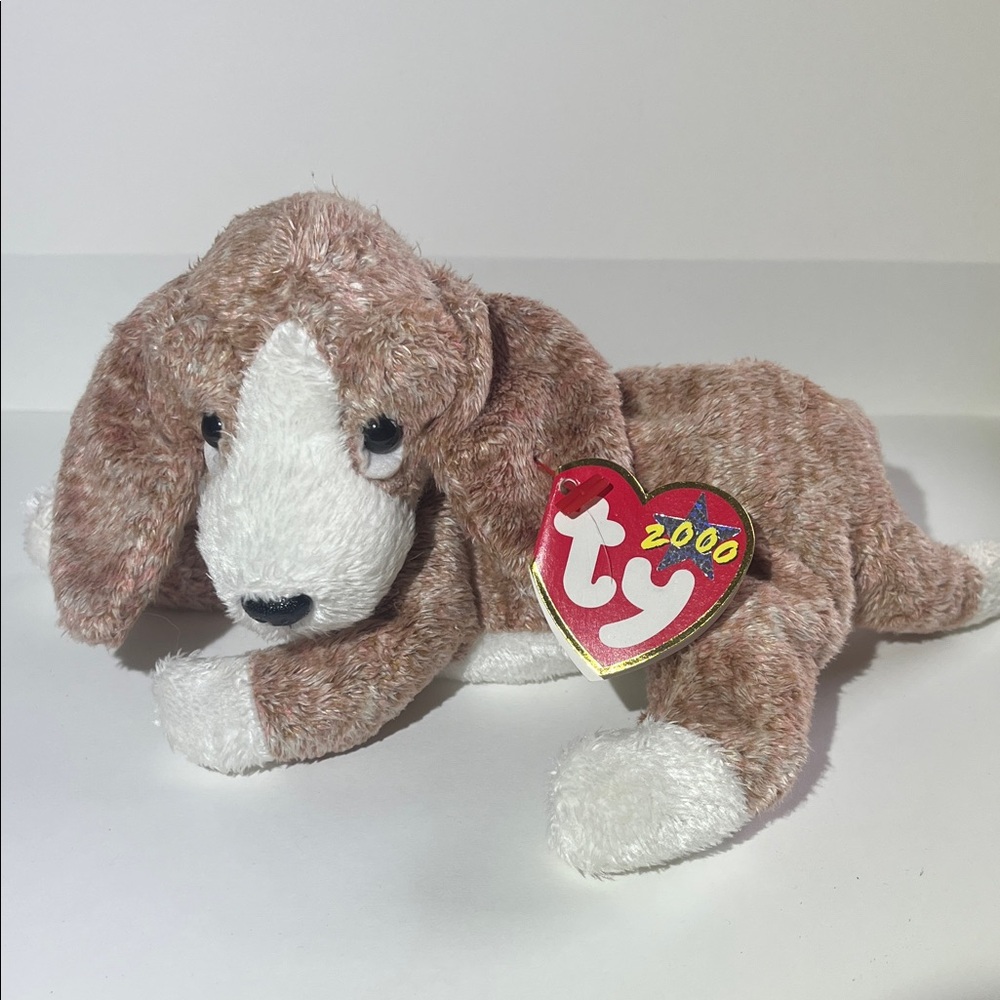 2000 Ty Beanie Babies Sniffer pup in NWT condition.